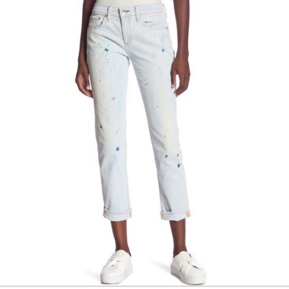 Rag & bone Dre cropped skinny jeans, NWT, sz 29 - Picture 1 of 7